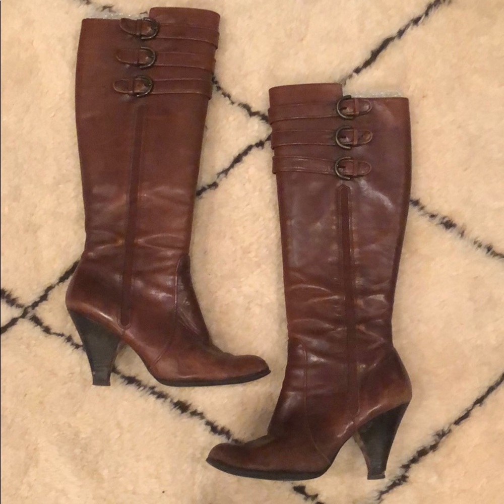 Brown Knee High Max Studio Boots
